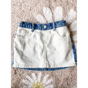 Gymboree Two Toned Denim Skirt